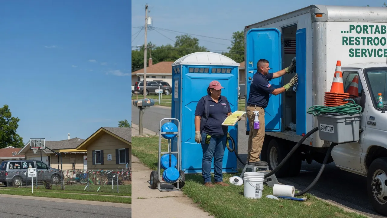 Portable Toilet Rental in Urania, LA near me